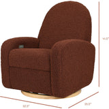 Nami Electronic & Swivel Glider Recliner With USB Port