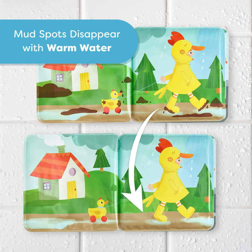 Toddler Bath Book Bundle - Set of 3 Magic Color Changing Bath Books
