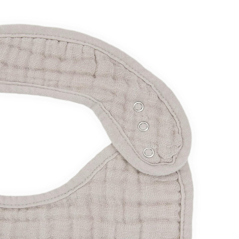 Cotton Muslin Classic Bib 3 Pack - Fern 2