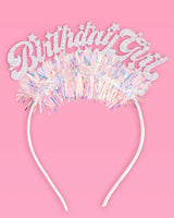 That Bday Girl Headband - fringe headband