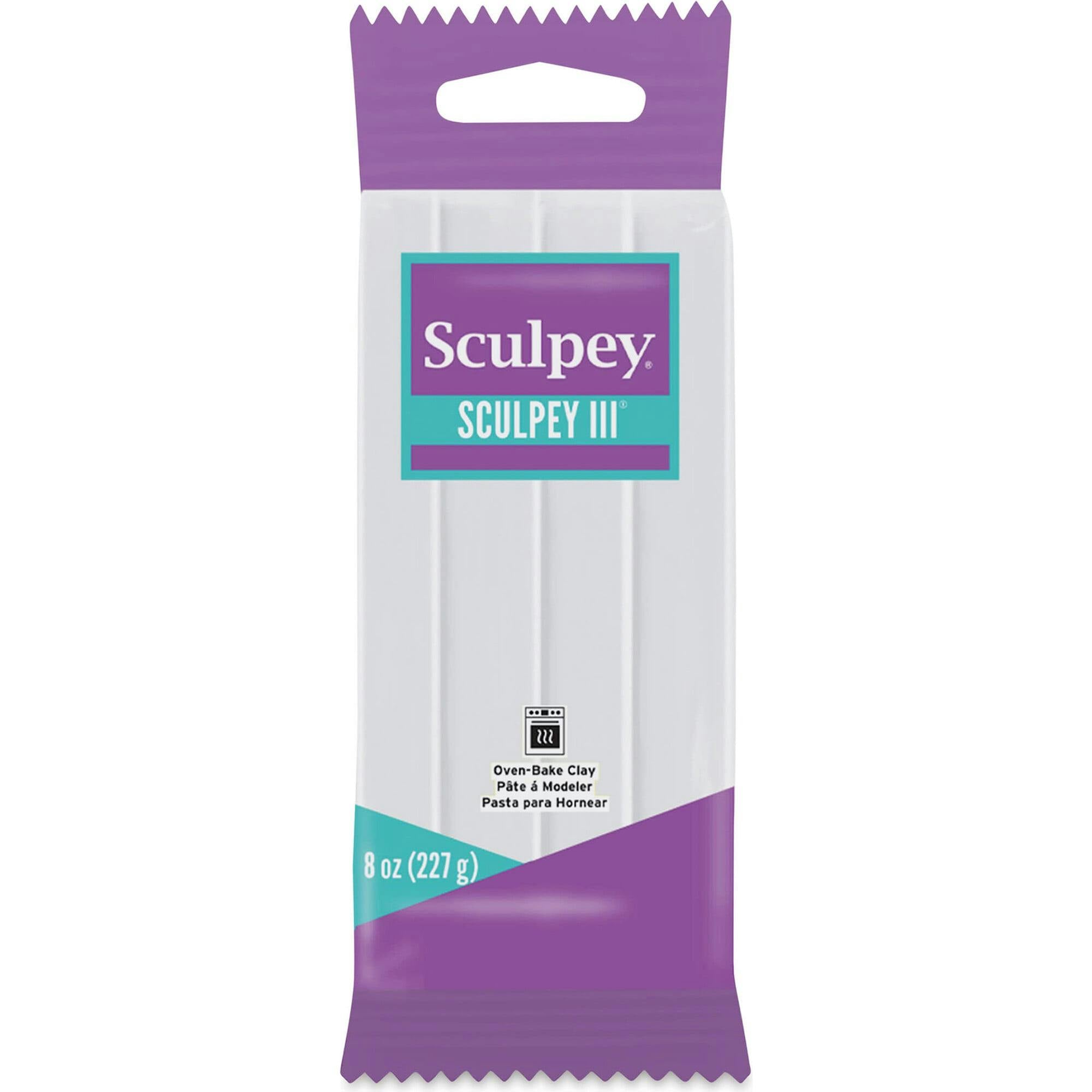 Sculpey III: Polymer Clay White - 8oz Pack - Oven Bake Clay