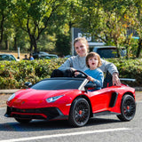 Officially Licensed Lamborghini Aventador 24V 2-Seater Ride-On