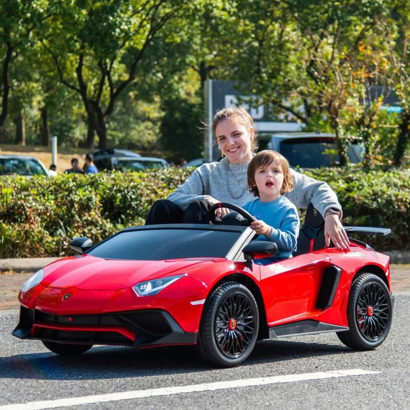 Officially Licensed Lamborghini Aventador 24V 2-Seater Ride-On