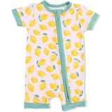 Sunny Lemons - Shortie 2 Way Zipper Romper