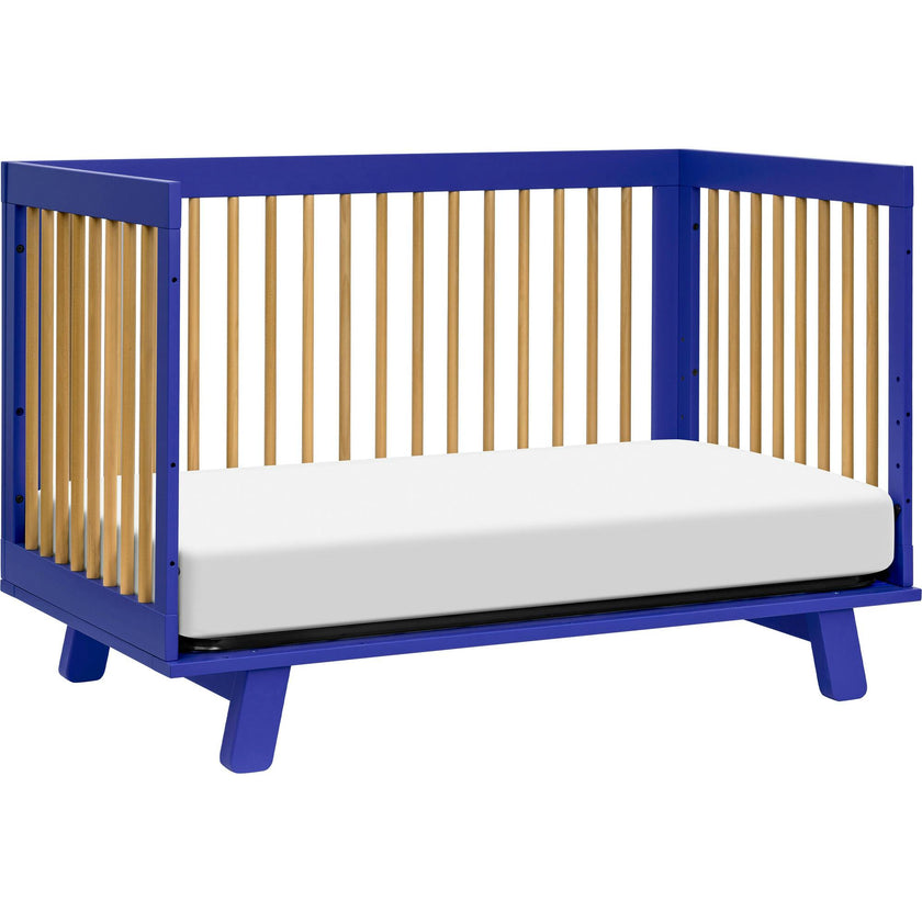 Hudson 3-In-1 Convertible Crib With Toddler Bed Conversion Kit