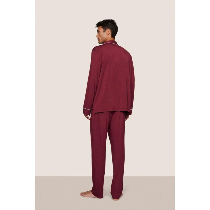 William TENCEL Modal PJ Set, Red