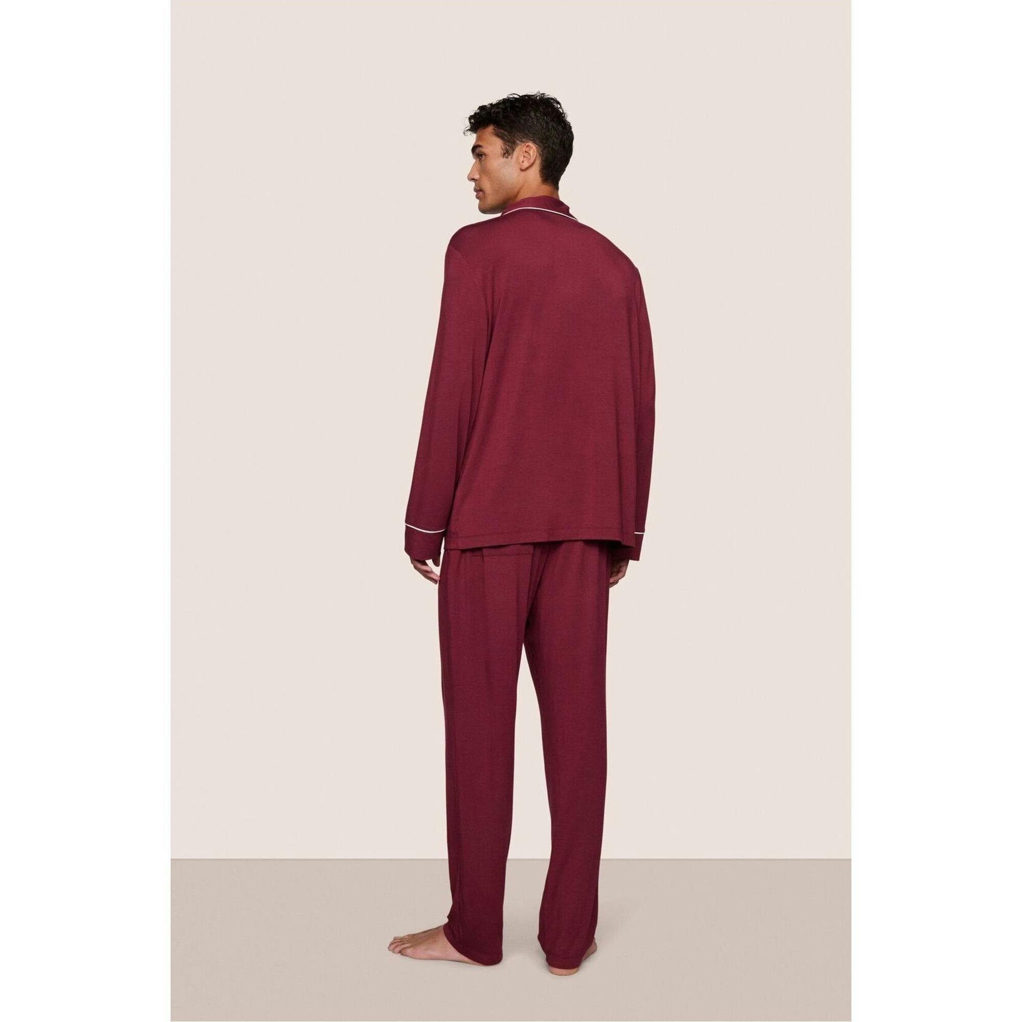 William TENCEL Modal PJ Set, Red