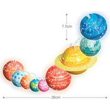 STEAM Powered Kids: Solar System String Lights