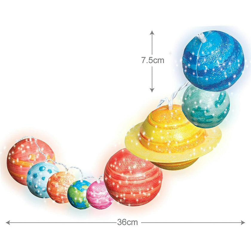STEAM Powered Kids: Solar System String Lights