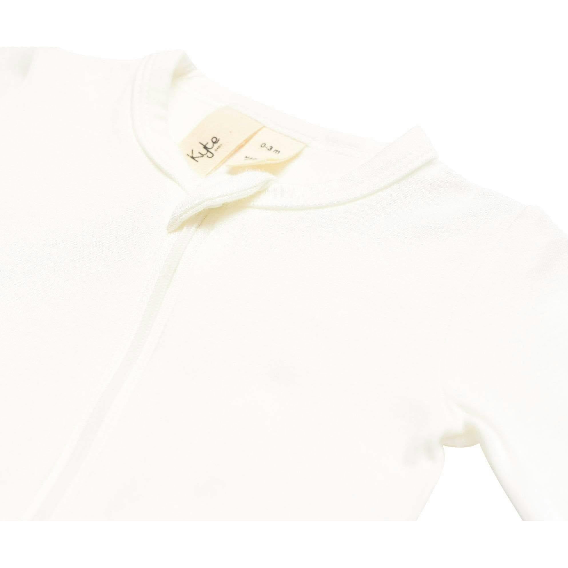 Zippered Romper, Cloud