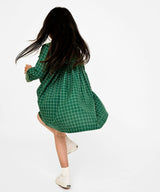 Gigi Dress, Green Holiday Plaid
