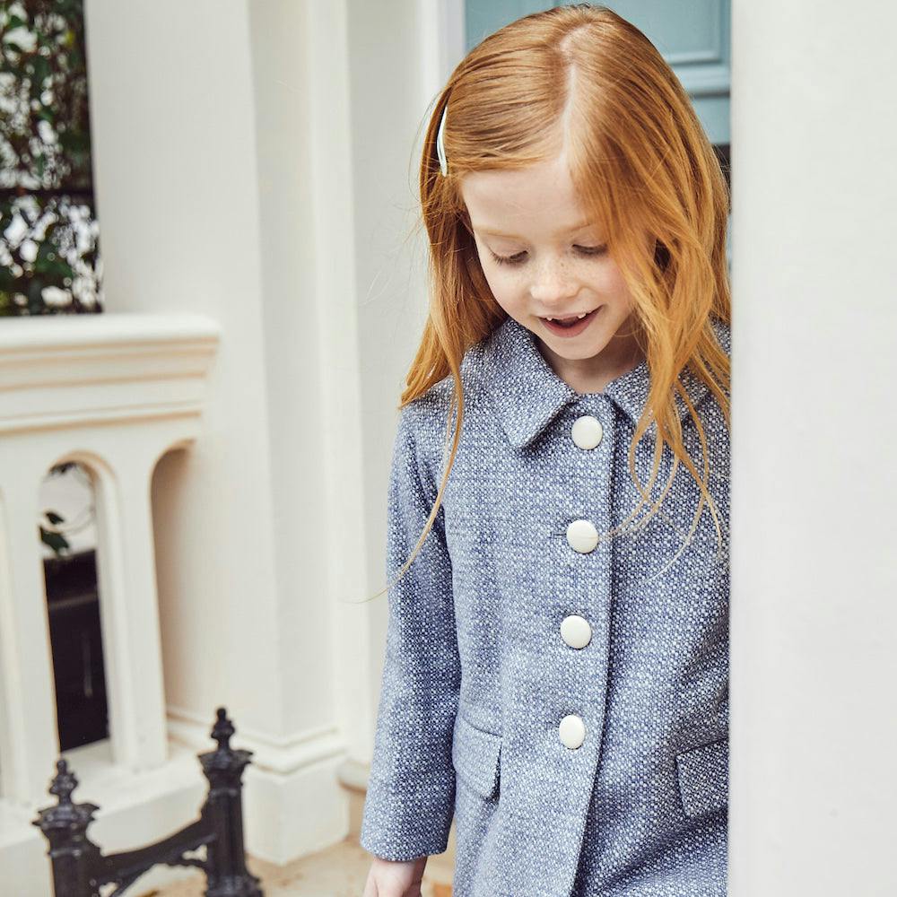Islington Coat - London Couture - Porcelain Blue – Maisonette