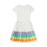 Molo Cissa Painted Rainbow Dress