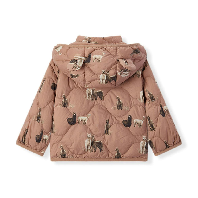 Lightweight Down Hooded Jacket