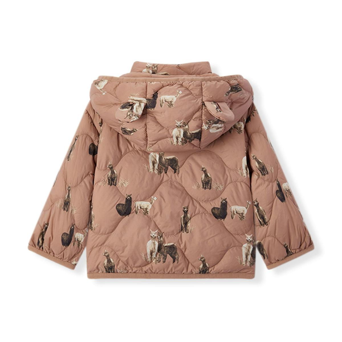 Lightweight Down Hooded Jacket