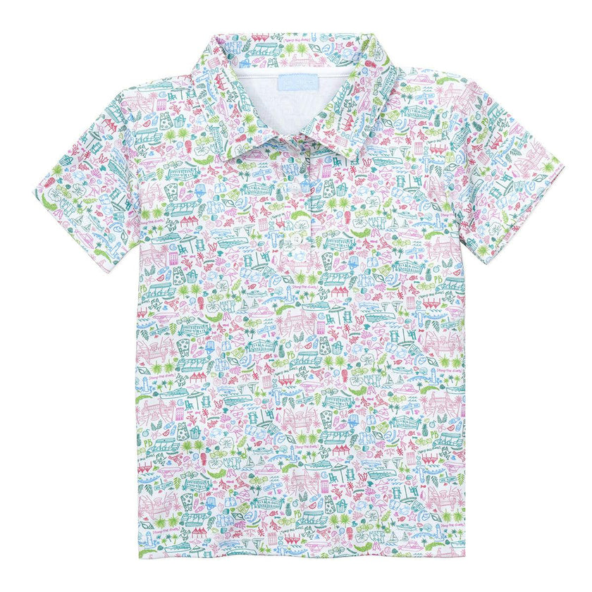 Palm Beach Boy's Polo Shirt