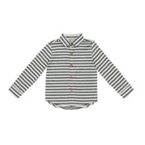 Leom Shirt | Blue Marine - White Striped