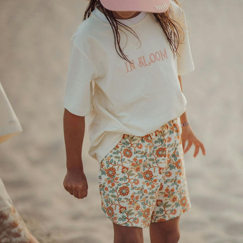 Oversized T-Shirt | Organic Cotton Jersey - In Bloom
