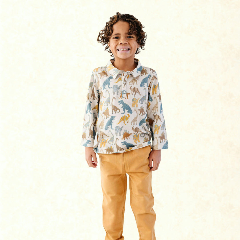 Dinosaurs Beau Polo Shirt
