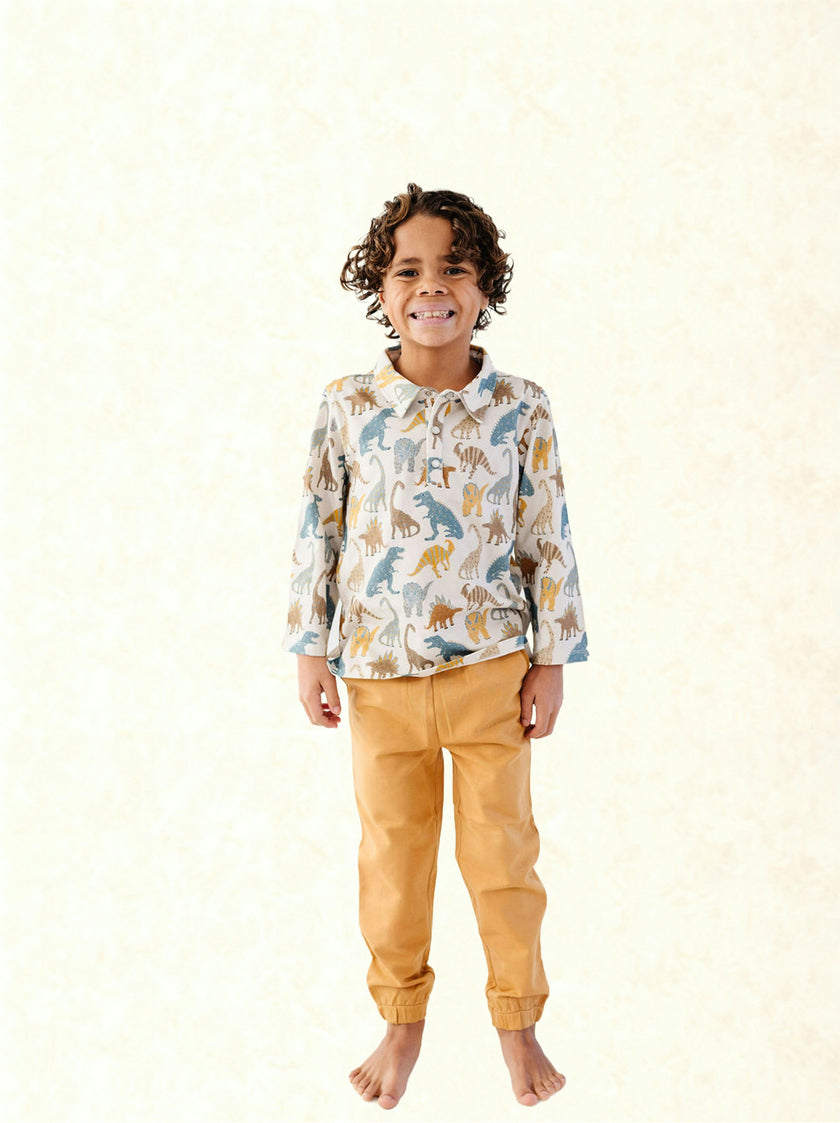 Dinosaurs Beau Polo Shirt