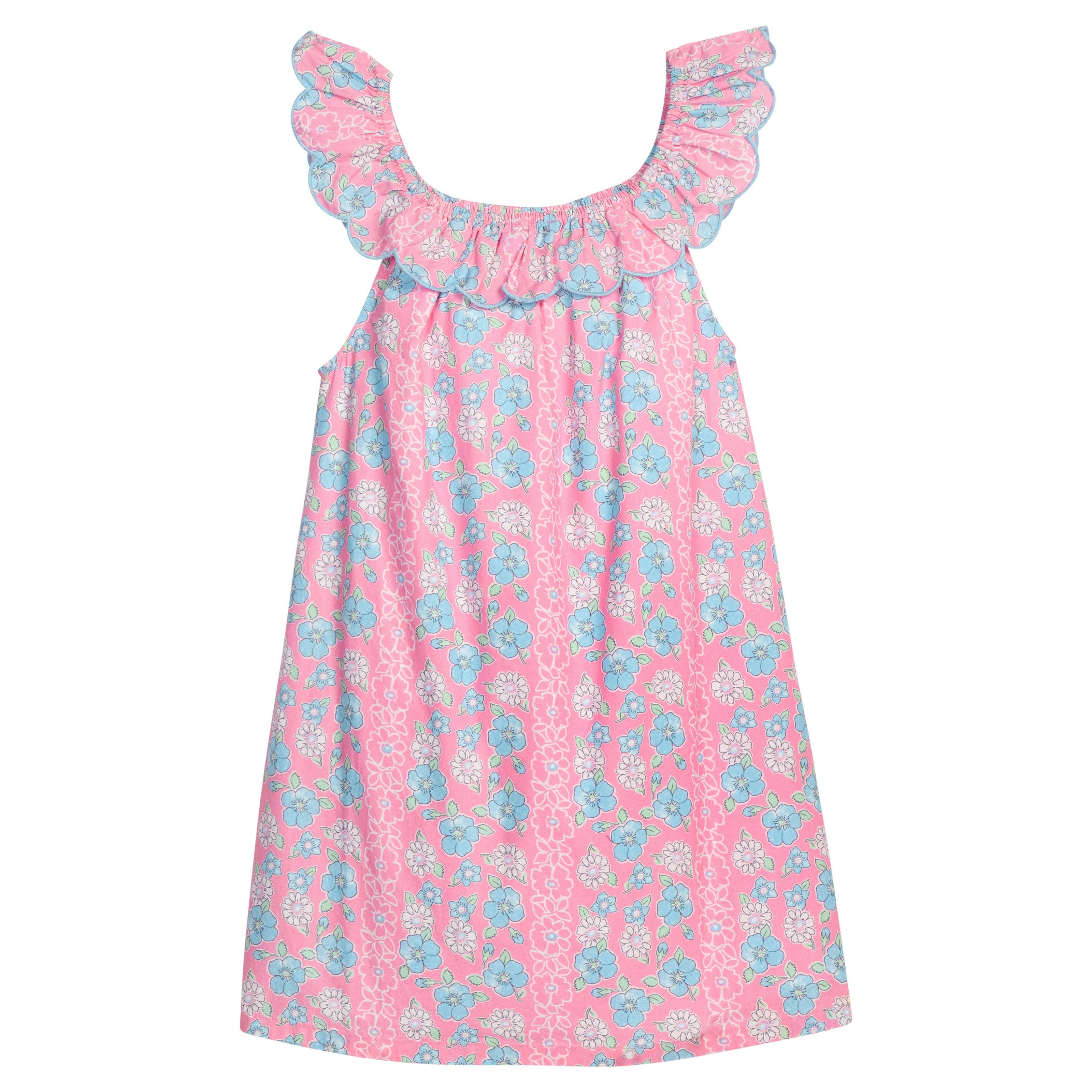 Flora Dress - Spring Marguerite Floral