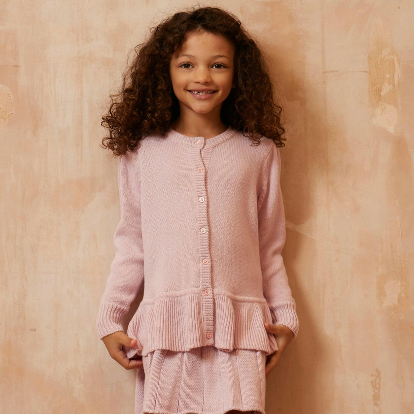 Ruffled Hem Jacket | Lilac