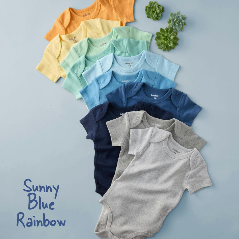 AVERY 10-Pack Short Sleeve Bodysuits