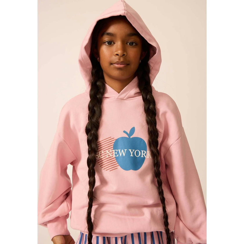 Organic Weekend Hoodie in Rhapsody Rose