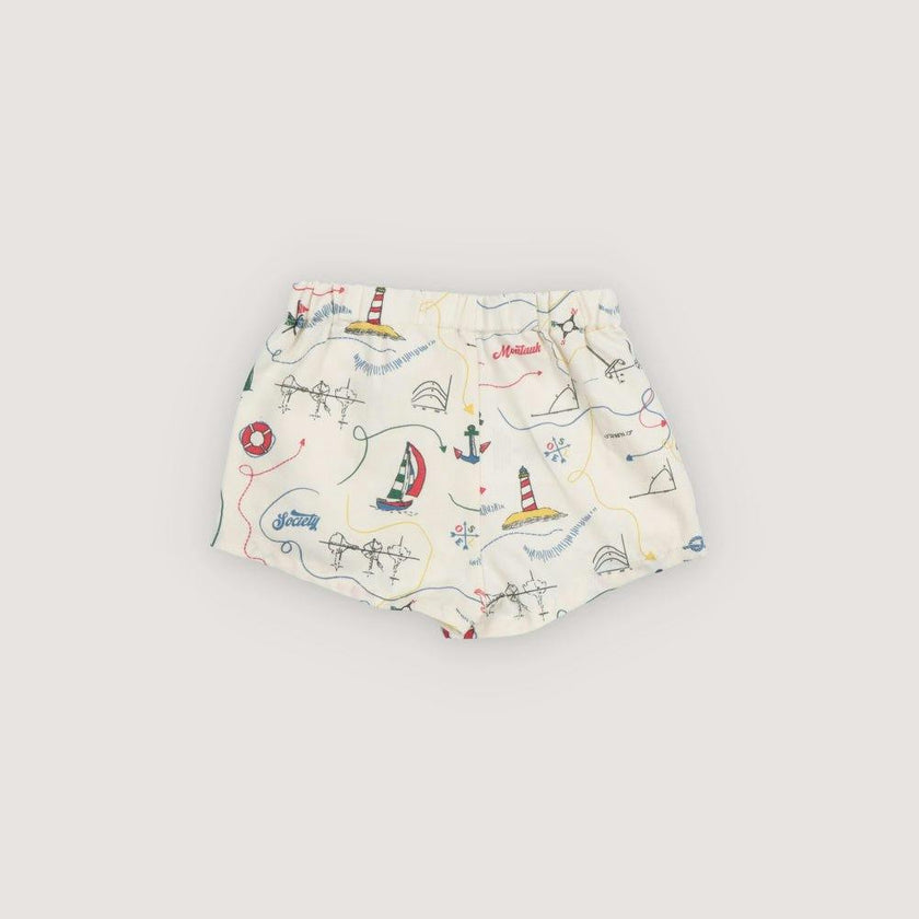 Clove Baby Bermuda Clove Print