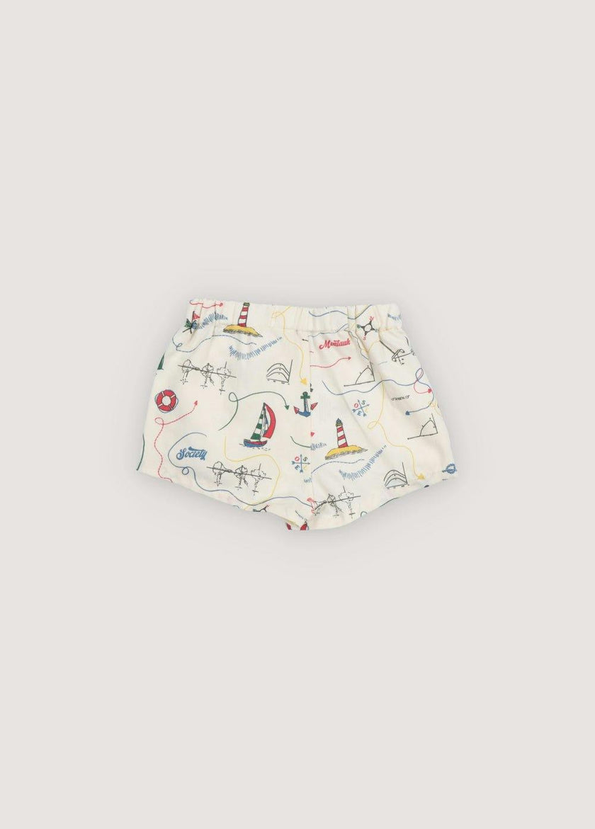 Clove Baby Bermuda Clove Print