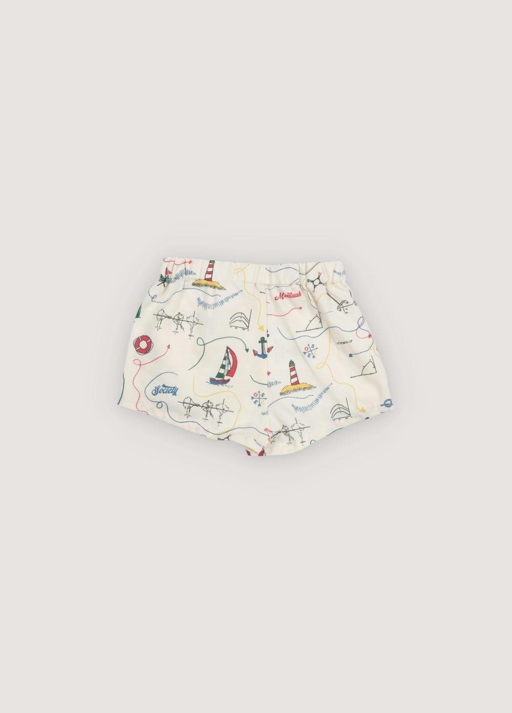 Clove Baby Bermuda Clove Print