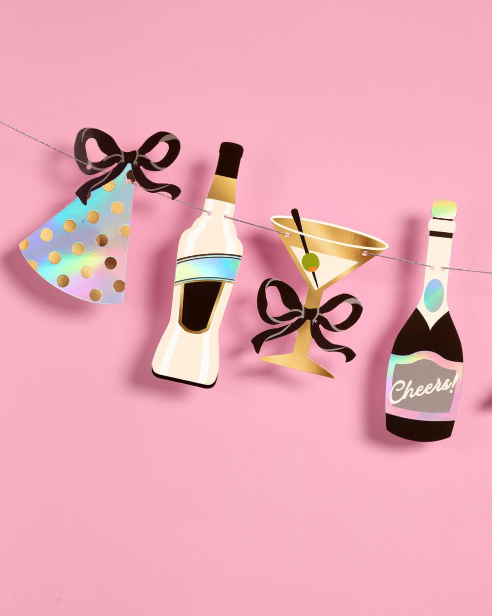 2027 NYE Banner - foil party banner