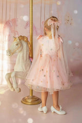 Twinkle Star Blush Pink Tulle Dress