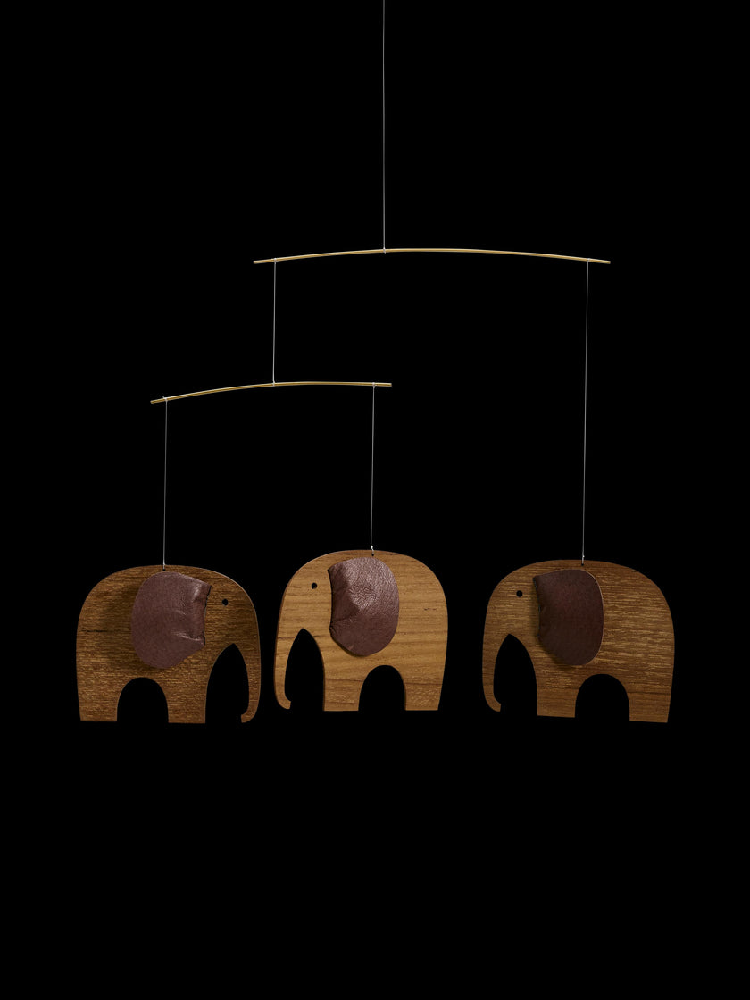 Baby Elephants 3 | Wood.