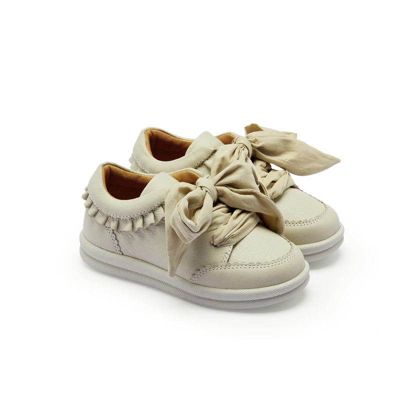 Lexley Sneakers | Cream Leather