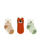 Tiger-Tastic! Orange Cozy 3pk Infant Hosiery