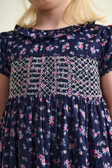 Smocked Girls Dress Mary