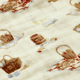 Picnic Organic Hooded Swaddle Blanket