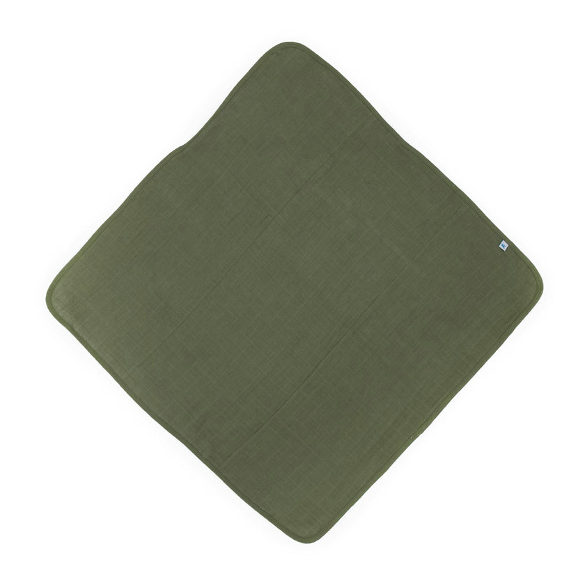Infant Hooded Towel - Fern