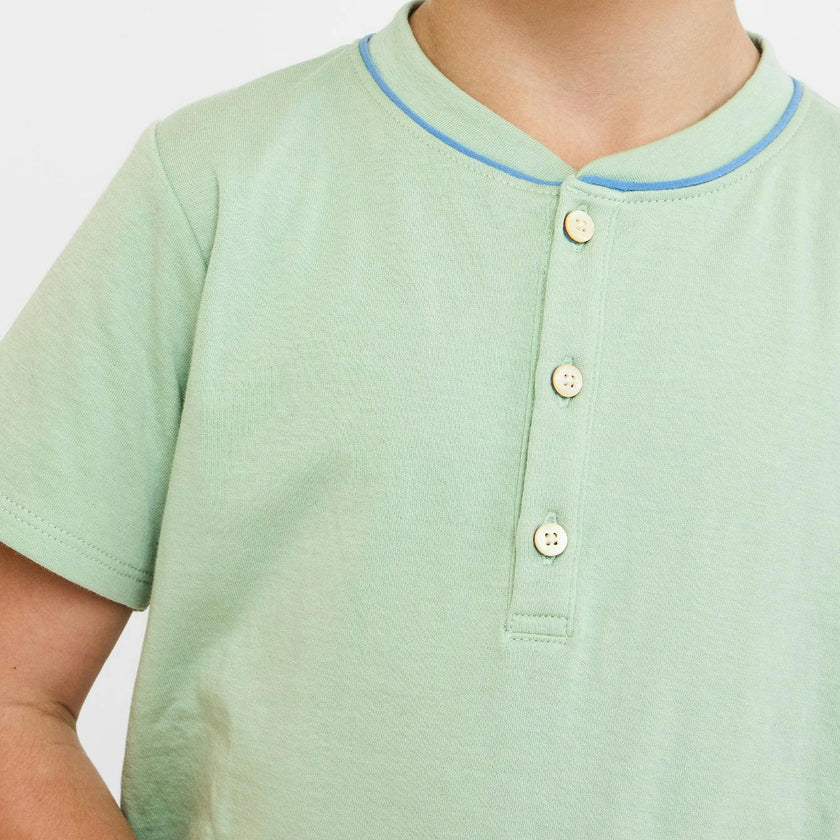 Thames T-Shirt, Dusty Seafoam