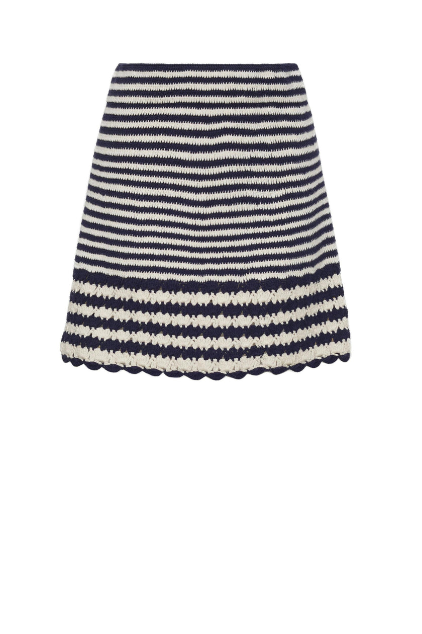 TATUM CROCHET MINI SKIRT