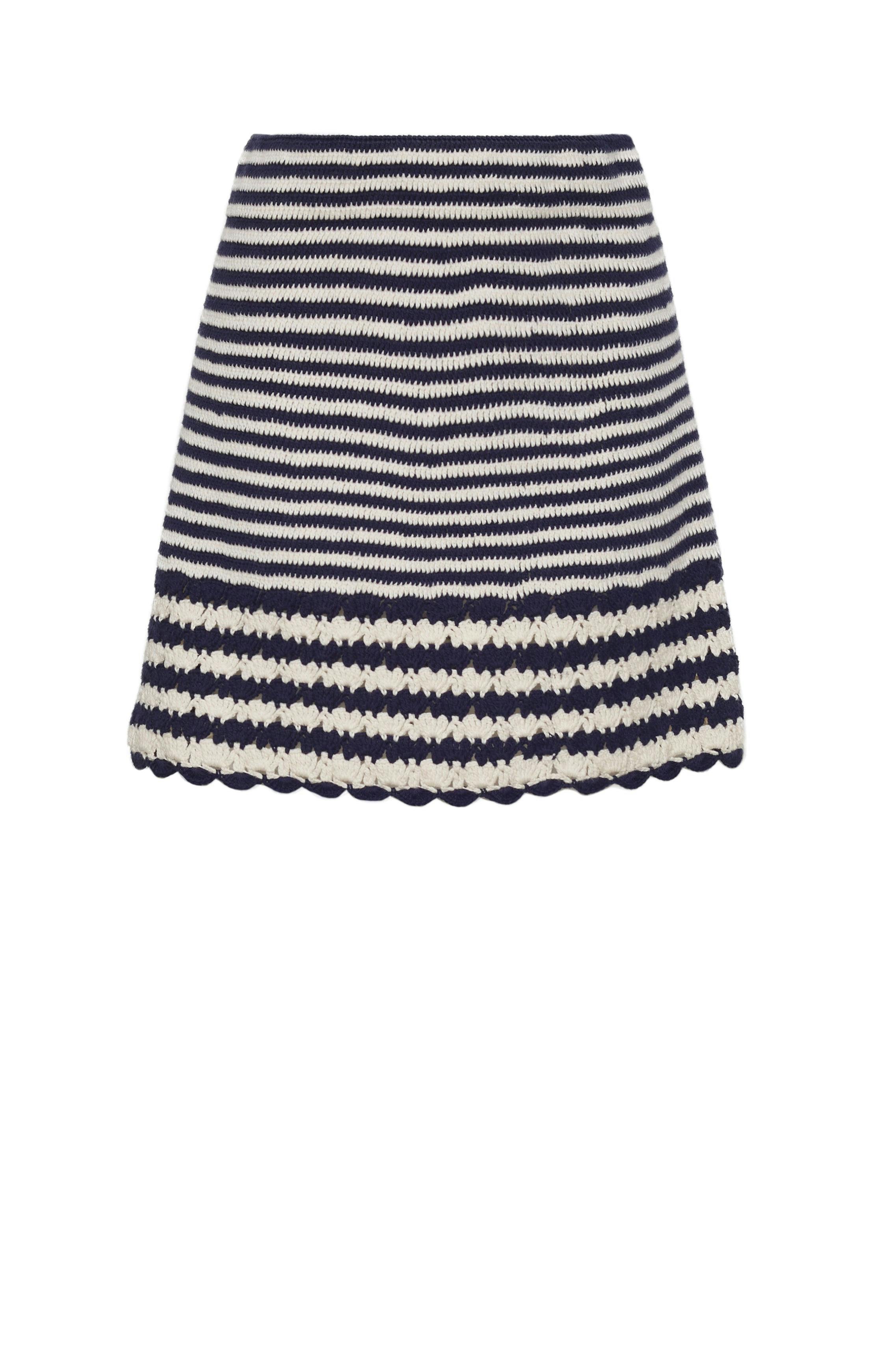 TATUM CROCHET MINI SKIRT