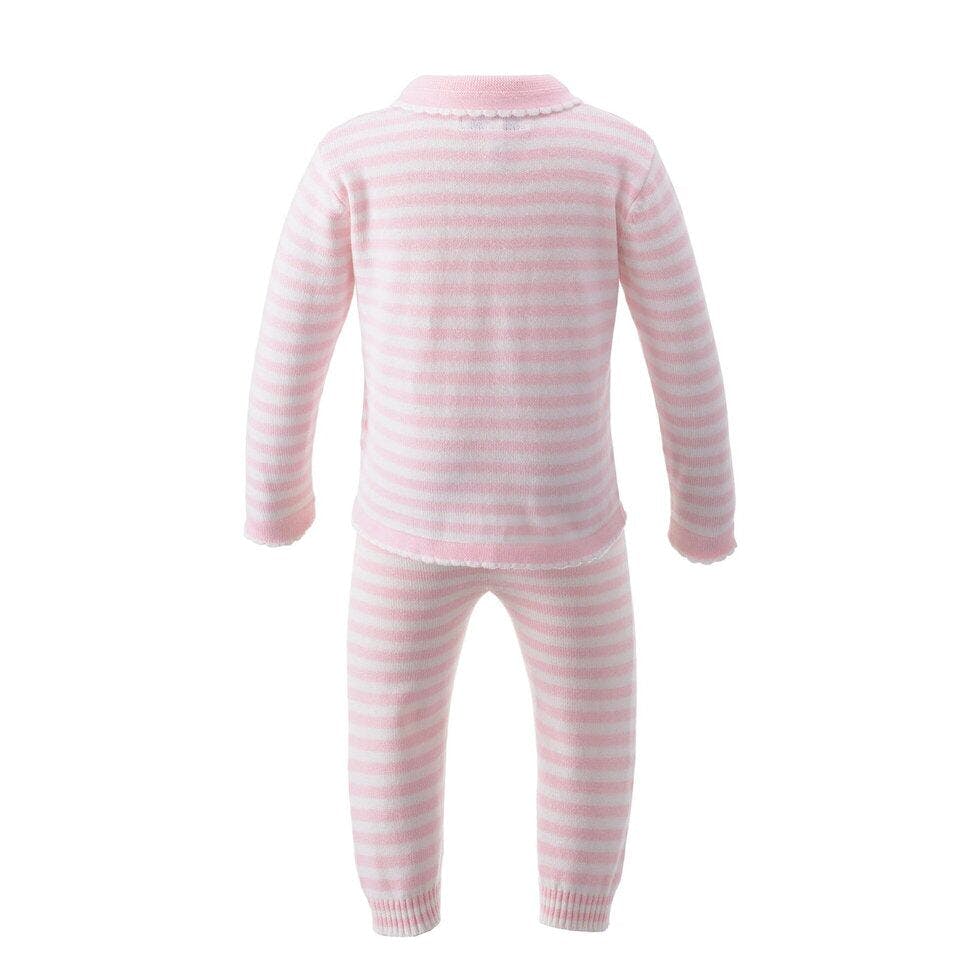 Striped Knit Set