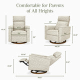 Namesake Morris & Co. x Namesake Willa Plus Power Glider Recliner w/ Power Headrest