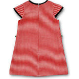 Houndstooth Dress With Flowers
