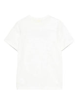 White Big Bookish Crackle Logo T-Shirt