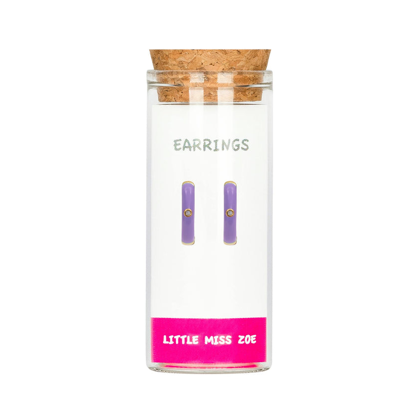 Hoop Earrings In A Bottle