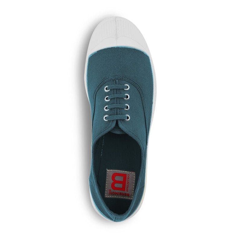 BENSIMON Womens -  Laces Tennis Shoes - Peacock