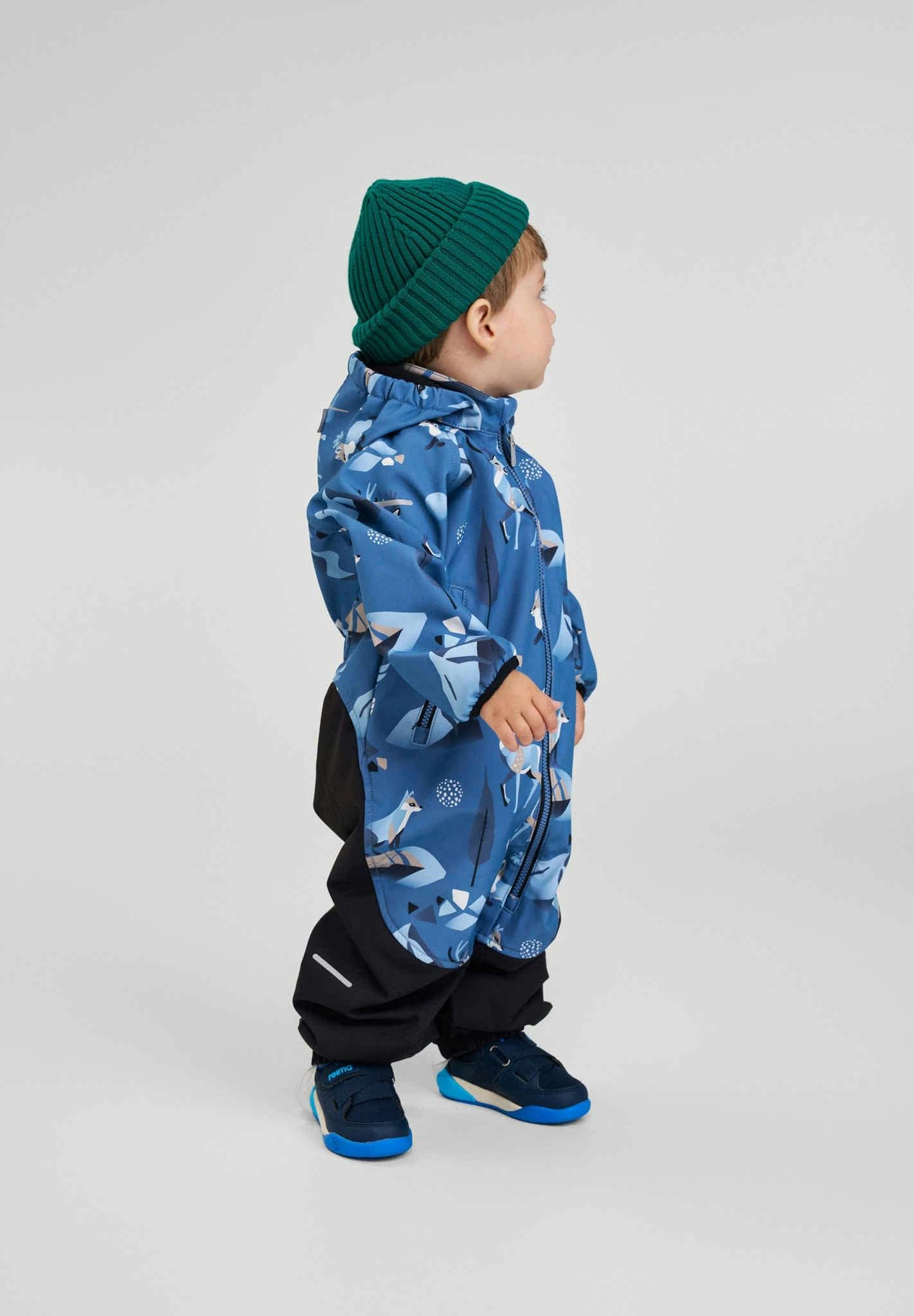 Mjosa - Kids' Softshell Outdoor Jumpsuit