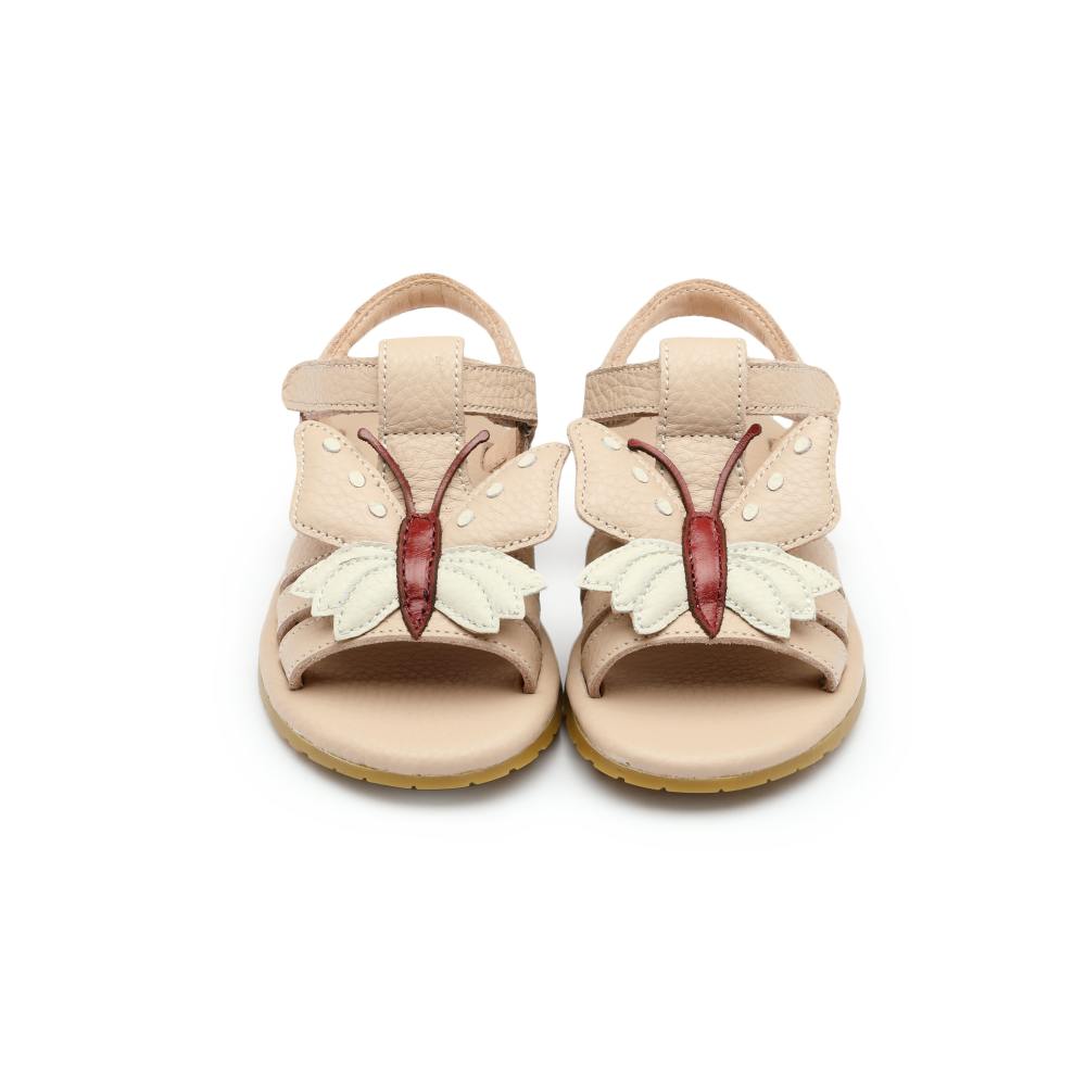 Jiles Sky Sandals | Butterfly | Light Rose Leather